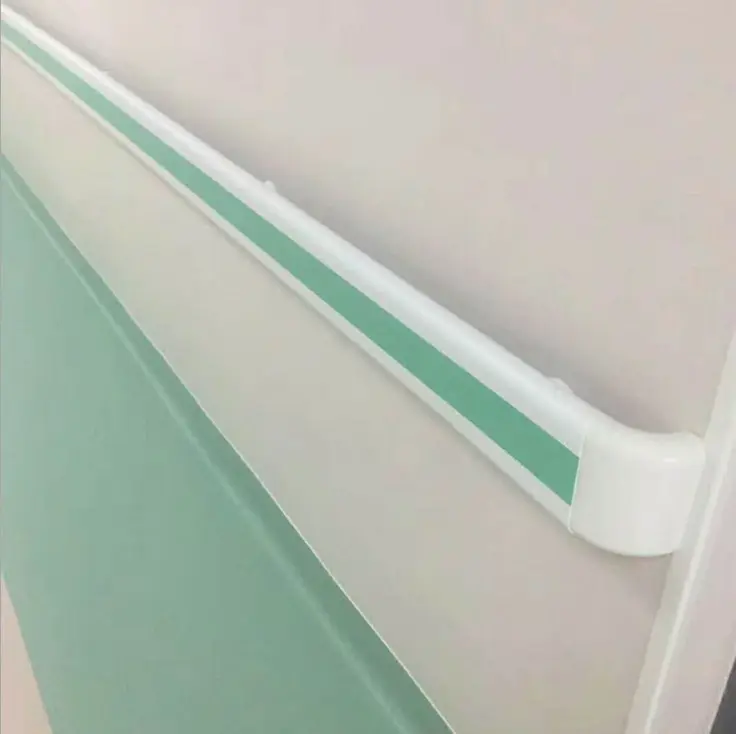 Pasamanos de aluminio de PVC para Hospital, nuevo diseño para desactivación