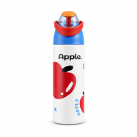 Gourde isotherme fine en acier inoxydable avec logo personnalisé, gobelet de voyage avec couvercle à vis pour les trajets en voiture, l'extérieur et les cadeaux promotionnels