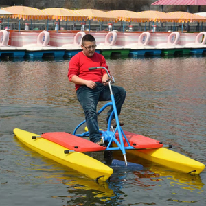 Pédale de banane gonflable de haute qualité, taille personnalisée, tubes <span class=keywords><strong>pour</strong></span> bateau, vélo d'eau flottant, livraison gratuite - Product Image 2