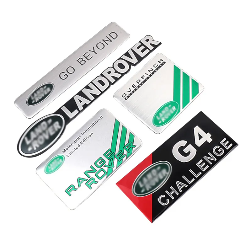 3d Metalen Auto Decoratie Sticker Logo Embleem Badge Etikettering Sticker Auto Styling Exterieur Accessoires Voor Land Rover Range Rover