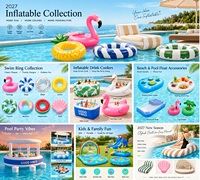 Collection de flotteurs gonflables personnalisés 2027, jeux aquatiques, gonflables promotionnels
