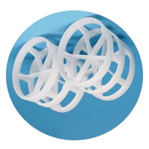 Anneaux Pall en PP pour dégazeur et transfert <span class=keywords><strong>de</strong></span> masse, garnissage <span class=keywords><strong>de</strong></span> colonne en plastique, 16mm 25mm 38mm 50mm 76mm 100mm - Product Image 3