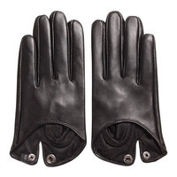 Gants en cuir légers coupe-vent pour femmes, personnalisables avec logo, pour le cyclisme en extérieur et compatibles écran tactile – Vente en gros