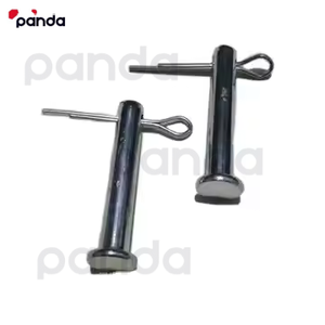 Pasador de enganche de bloqueo de pasador de acabado de zinc de acero al carbono con mango móvil, arandela y pasador de pelo - Product Image 6
