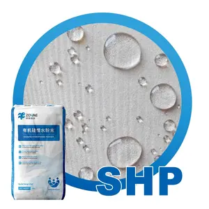 Poudre hydrophobe de silicone de revêtement de silicone pour l'agent hydrophobe décoratif de poudre de produit hydrofuge de mortier