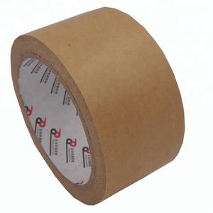 Nueva e innovadora cinta de papel Kraft engomada, resistente al agua, autoadhesiva, caja de papel Kraft, cinta de embalaje, oferta de impresión de un solo lado - Product Image 6