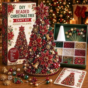 Produit innovant 2026, kit de décoration de sapin de Noël perlé, nouveau modèle, vente en gros - Product Image 2