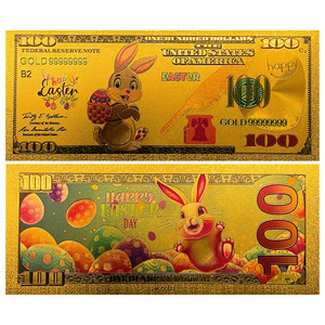 Billetes <span class=keywords><strong>de</strong></span> 5 Dólares Estadounidenses con Hoja <span class=keywords><strong>de</strong></span> Oro, Billetes Conmemorativos Dorados del Conejo <span class=keywords><strong>de</strong></span> Pascua, Colección <span class=keywords><strong>de</strong></span> Regalo - Product Image 6