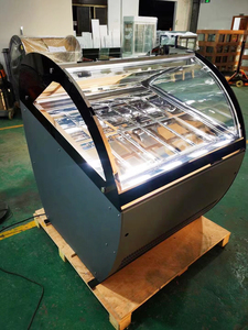 Lemari Pendingin Es Krim Komersial Kohinur Kapasitas 170L -18 -22 Derajat Celcius Konstruksi Kaca Stainless Steel untuk Restoran/Hotel - Product Image 6