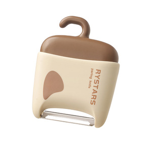 Éplucheur de fruits et légumes 2 en 1 Rystars, mini éplucheur multifonctionnel pour pommes de terre avec crochet pour usage en cuisine - Product Image 1