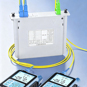 SC UPC โมดูลแยกสัญญาณไฟเบอร์ออปติกแบบปลั๊กอิน 1x2 1x4 1x8 1x16 1x32 1x64 POE TCP การกระจายสัญญาณที่เชื่อถือได้แบบพาสซีฟ - Product Image 5