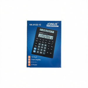 JoiNus KK-8122-12 12 Digit Dual Display Solar Calculator - Product Image 3
