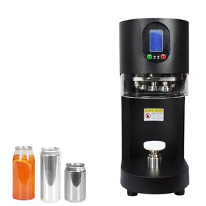 Automatic High-efficiency Beverage Sealing <b>Machine</b> Commercial Cans Plastic Canned Milk <b>Tea</b> Soda Special Sealing <b>Machine</b> - Product Image 1