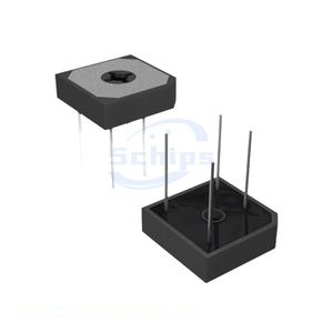 BOM IC In Stock GBPC2510W(UM)E4/51 4-Square, GBPC-W Diodes Electronic Circuit Components - Product Image 1