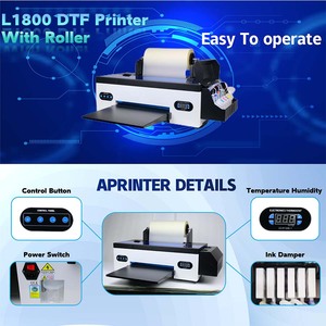 Envío rápido DTF impresora L1800 DTF impresora máquina de impresión de camisetas <span class=keywords><strong>A3</strong></span> DTF impresora - Product Image 5