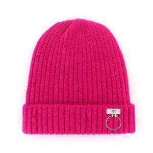 Gorro de punto de estilo Hip Hop, gorro de invierno de gran tamaño para esquiar, tejido de Color sólido, Unisex - Product Image 6
