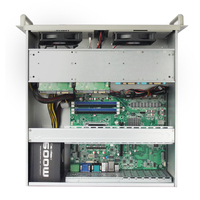 Hôte de contrôle industriel monté en rack 4U support de serveur à 7 emplacements carte mère ATX 610L avec châssis d'ordinateur industriel verrouillé