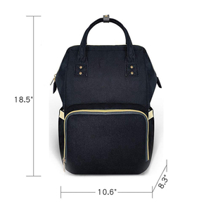 Bolsa de pañales Mochila de viaje multifunción Bolsas de cambio de pañales de maternidad grandes <span class=keywords><strong>con</strong></span> correas de cochecito Otra bolsa de propósito especial - Product Image 3