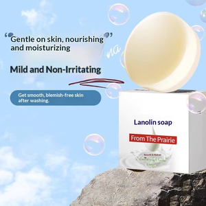 Savon Artisanal au Suif de Mouton et Lait de Chèvre – Parfum Longue Durée, Nettoyage Doux pour le Bain et le Visage, Peau <span class=keywords><strong>Tendre</strong></span> - Product Image 5