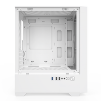 Boîtier de jeu vertical mini-tour Micro ATX OEM en verre et maille blanc avec refroidisseur liquide 240 USB3.0