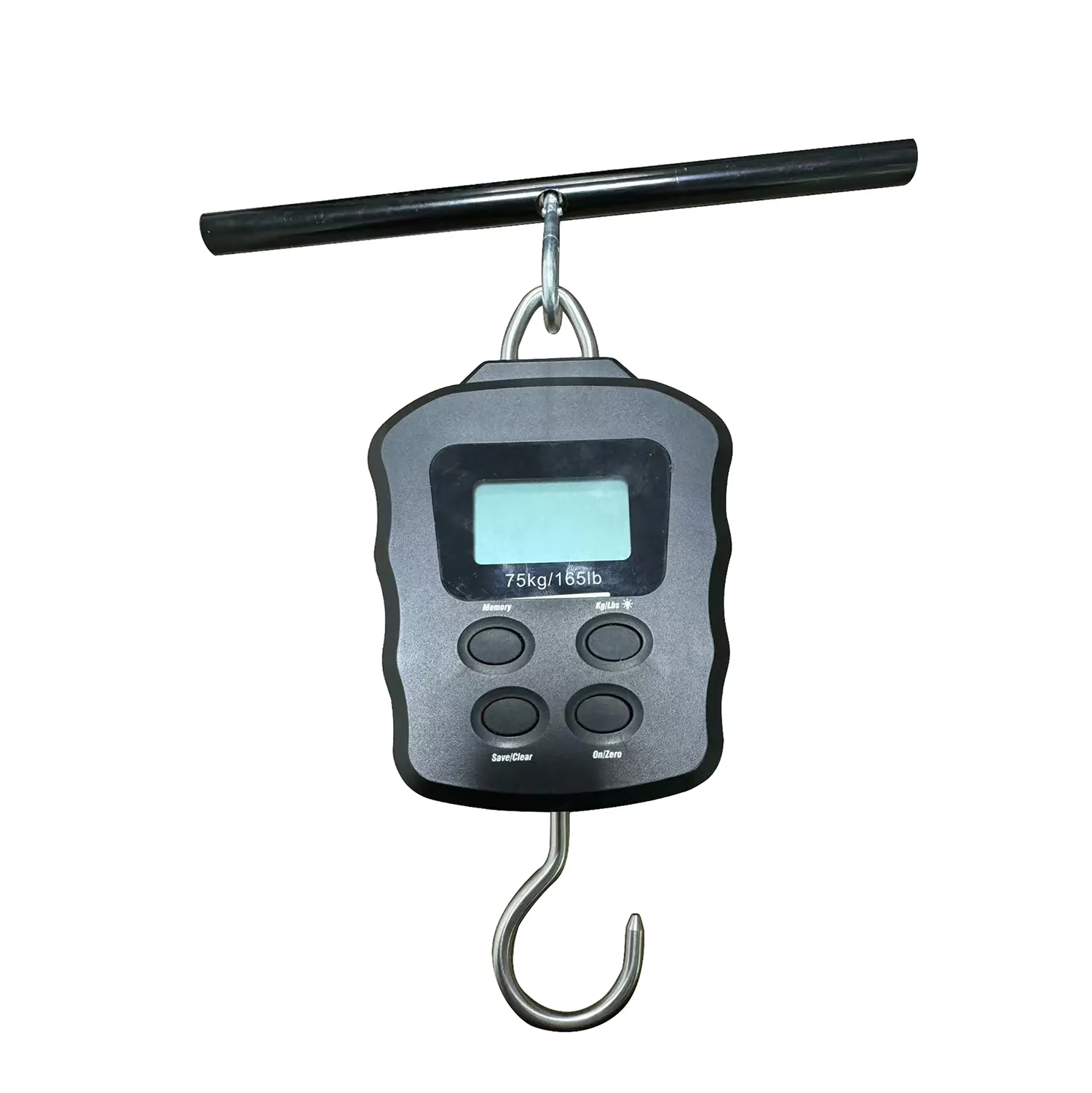 Balanza de pescado impermeable digital con pantalla LCD retroiluminada, balanza colgante portátil de 110lb/50kg, balanza de pesca para torneo de peces