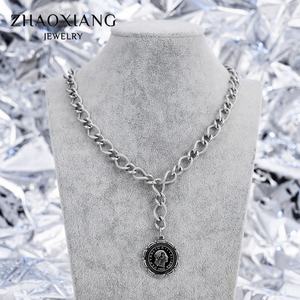 สร้อยคอแฟชั่นผู้หญิง สแตนเลส สไตล์ทันสมัยปี 2021 ขายส่งราคาถูก เครื่องประดับสำหรับงานหมั้น - Product Image 5