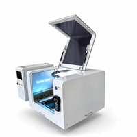 LCVTX4040 Cortadora de Fibra Óptica de Escritorio Portátil Pequeña con Optimización de Corte por IA, Control CNC, Potencia de 800-1500W, Refrigeración por Aire, Alta Capacidad de Corte de Metal