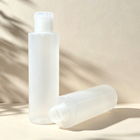 Bouteille en PE de 100 ml, ronde et fine, avec bouchon à clapet, pour shampoing, lotion, articles de toilette, emballage de voyage, personnalisable, directement de l'usine