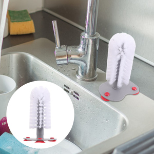 Cepillo limpiador de tortugas al por mayor con ventosa, accesorios de limpieza de arañazos de ABS para fregadoras - Product Image 1