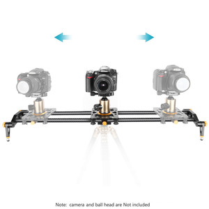 Rail de stabilisation vidéo <span class=keywords><strong>Neewer</strong></span> 39,4 pouces/<span class=keywords><strong>100</strong></span> cm en fibre de carbone avec 6 roulements pour caméra DV vidéo - Product Image 5