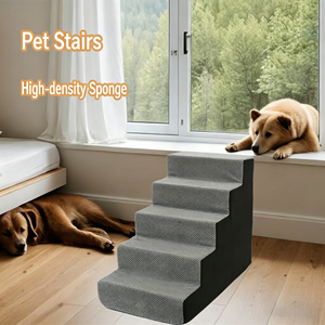 Opvouwbare Hondentrap, Zachte Comfortabele Hondentrap, Hondentrap voor Kleine Honden - Product Image 6