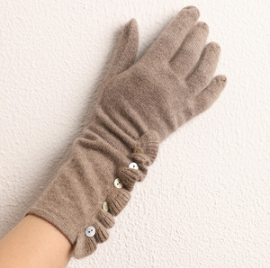 Gants d'hiver chauds et extensibles à manches longues F-13, avec logo personnalisé, nouvelle mode pour femmes, 100% cachemire, gants et mitaines - Product Image 1