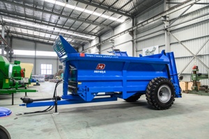 Remolque de toma de fuerza de granja, aplicador de fertilizante de granja/esparcidor de estiércol de 10 toneladas, esparcidor de fertilizante orgánico, remolque de fertilizante tractor - Product Image 5