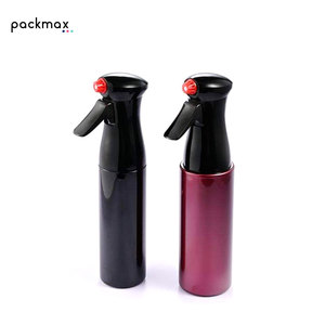 Botella con Bomba de Pulverización Continua – 250ml 360ml 500ml, Pulverizador de Niebla Fina Colorido para Cabello y Cuerpo Negro - Product Image 4