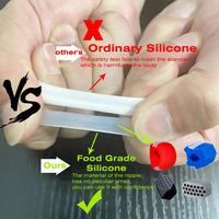 Snbo Exerciseur de tonification de la mâchoire et du cou de haute qualité Exerciseur de mâchoire de balle d'entraînement facial en silicone Exerciseur de mâchoire
