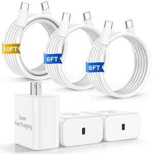 <span class=keywords><strong>Cargador</strong></span> de Laptop 2026, Adaptador USB de 20W, USB-C para <span class=keywords><strong>iPhone</strong></span> 17 Pro Max/16/15/14/13/12/<span class=keywords><strong>11</strong></span>, para iPad Pro/Air, Carga Rápida, Enchufe Europeo - Product Image 1