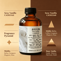 CAOH5160 Huile parfumée sexy à la vanille pour hôtel, huile parfumée orientale gourmande de qualité supérieure pour diffuseur de parfum commercial