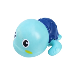 Jouet de <span class=keywords><strong>Bain</strong></span> Flottant pour Bébé avec Chaîne Enroulée et Dessin Animé, Tortue, pour Salle de <span class=keywords><strong>Bain</strong></span> - Product Image 1