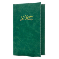 Menu Restoran Berkualitas Tinggi dengan Penyangga Sekrup, Buku Menu Makanan, Tempat Menu 4.25 x 14 untuk Hotel, Bar, Kafe