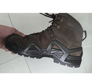 DFLW01 High Quality OD Green Sage Dark Brown Heavy Duty Ankle <b>Hiking</b> Shoes Mountaineer <b>Hiking</b> Tactical <b>Boots</b> Customized - Product Image 5