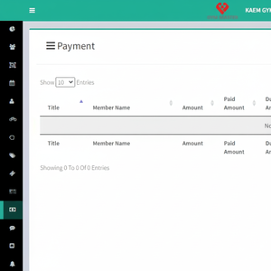 Sistema de gestión de gimnasio - Product Image 1