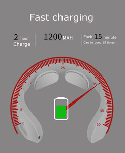 Healthpal-Mini masajeador de cuello Cervical inteligente, eléctrico, portátil, con 6 ruedas, doble punto de presión, Ems, con calor - Product Image 3