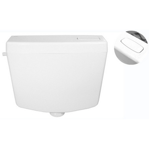 Réservoir de toilette Oliver Gemma Model Cisternal blanc avec revêtement anti-condensation - Product Image 1