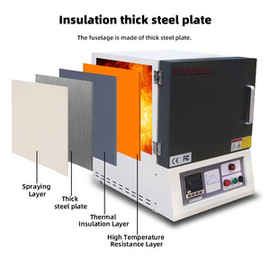 Horno de Mufla de Vacío de Alta Temperatura 1700C 1L 3L 8L 12L - Product Image 5