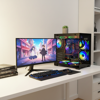 Pcooling Nouveau boîtier de PC personnalisé pour Itx Gamer boîtier d'ordinateur panneau de verre boîtier de PC armoire de tour de Pc