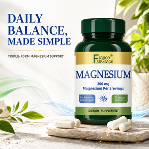 Complément de magnésium Shecome haute puissance pour la relaxation et la santé cérébrale – 90 capsules végétaliennes de magnésium - Product Image 3
