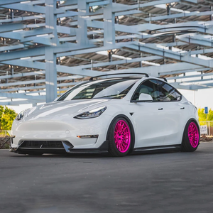 Parachoques delantero <span class=keywords><strong>de</strong></span> pala <span class=keywords><strong>de</strong></span> labio delantero <span class=keywords><strong>de</strong></span> tres etapas para modificación <span class=keywords><strong>de</strong></span> coche Universal para modelo Tesla y <span class=keywords><strong>divisor</strong></span> delantero - Product Image 5