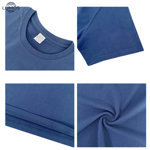 Camiseta de Algodón de Alta Calidad Personalizada para <span class=keywords><strong>Hombre</strong></span>, Lisa, de Color Sólido, Corte Holgado, para Usar como Ropa Interior, Camiseta con Estampado, Camiseta para <span class=keywords><strong>Hombre</strong></span> al por Mayor - Product Image 4