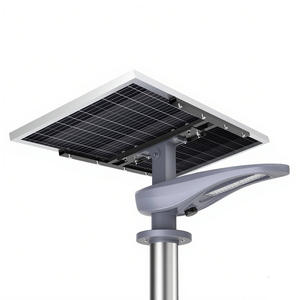 Lampe solaire de rue moderne en gros, étanche avec panneau solaire - Product Image 2