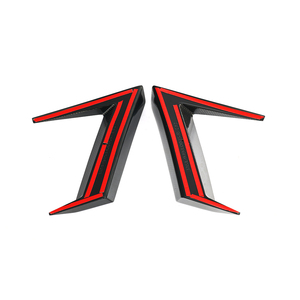 สำหรับรถยนต์เมอร์เซเดส-เบนซ์ จีคลาส W463 <span class=keywords><strong>G63</strong></span> AMG วากอน ปี 2019 ขึ้นไป ชุดแต่งครีบระบายอากาศข้างตัวถังคาร์บอนไฟเบอร์ - Product Image 4